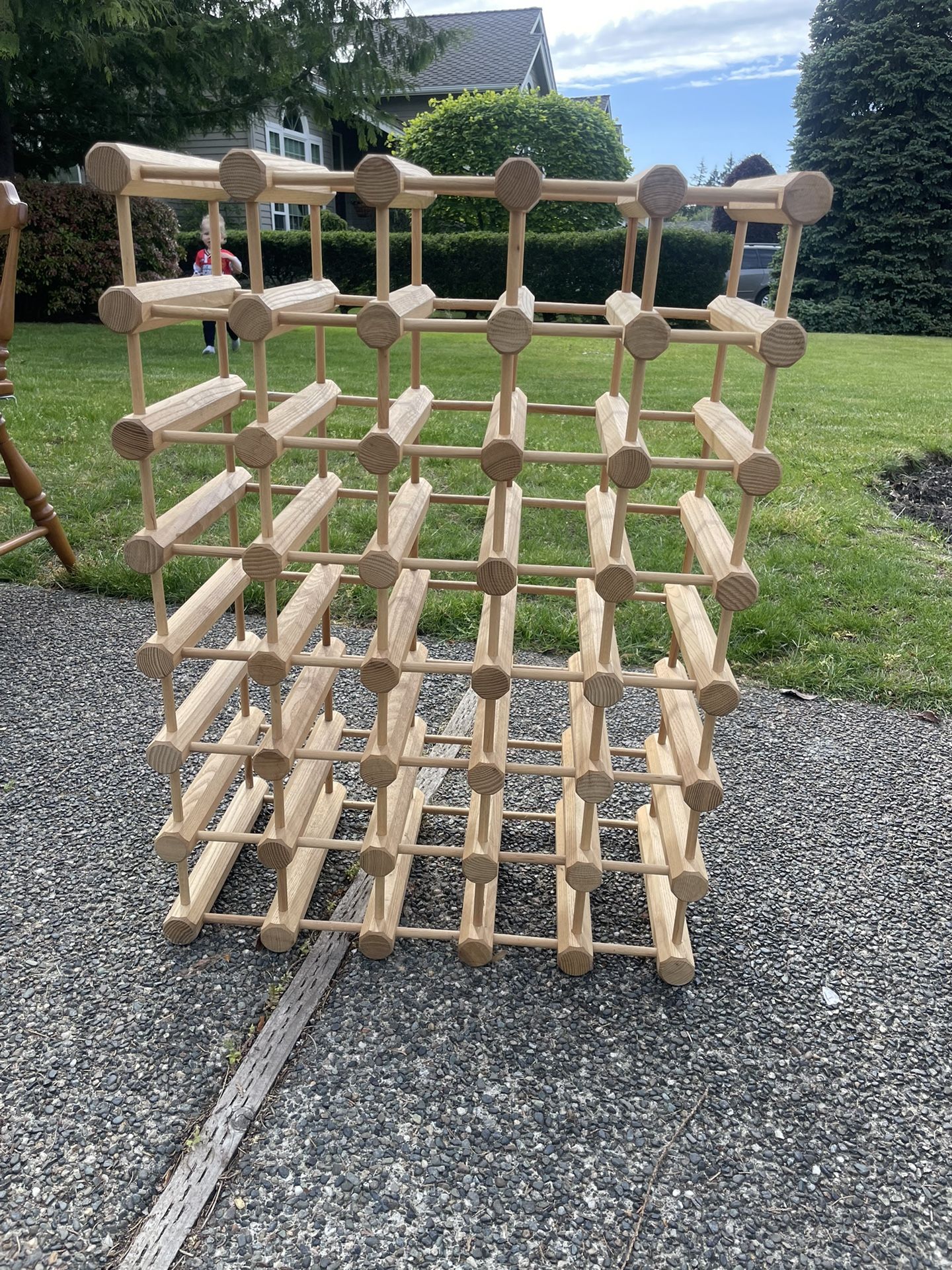 Wood Wine Rack