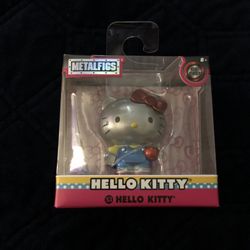 Sanrio HELLO KITTY Classic Blue 2"  MetalFigs Diecast 