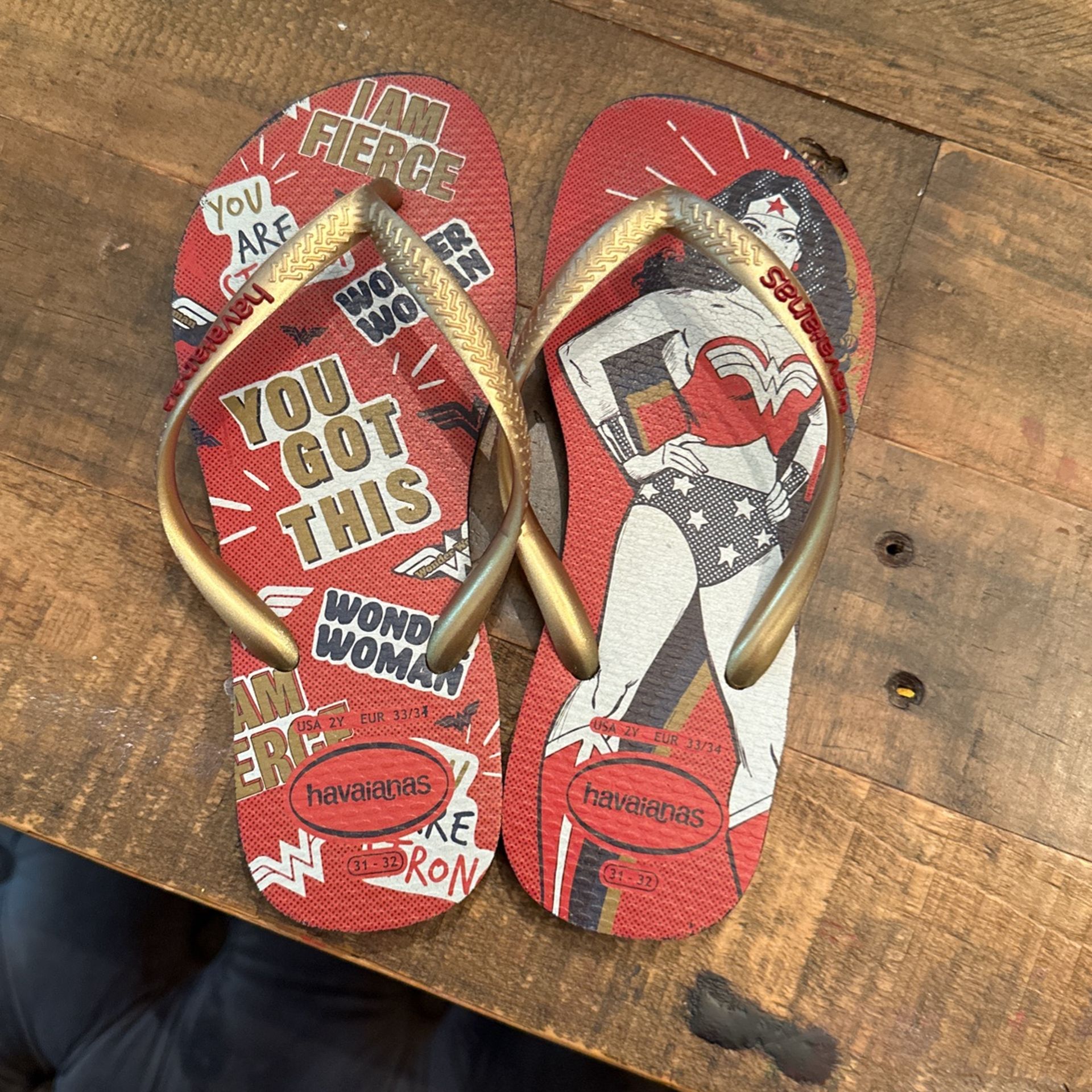 Wonder Woman Flip Flop