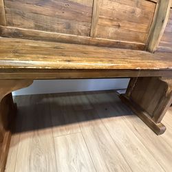 Antique Church Pew Bench