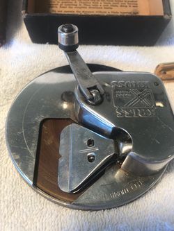Kriss Kross antique razor sharpener