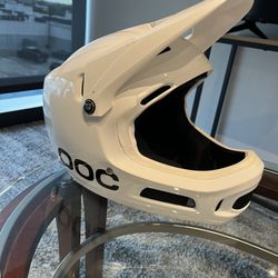 Poc Coron Air Spin Full Face Helmet White XL / XXL Mountain or Dirt Bike