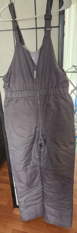 All in Motion Ski Snow Bib Overalls – XXL – Gray