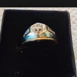  Beautiful Unisex Solid 14k Gold with Genuine Diamonds