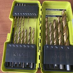 RYOBI DRILL BIT SET