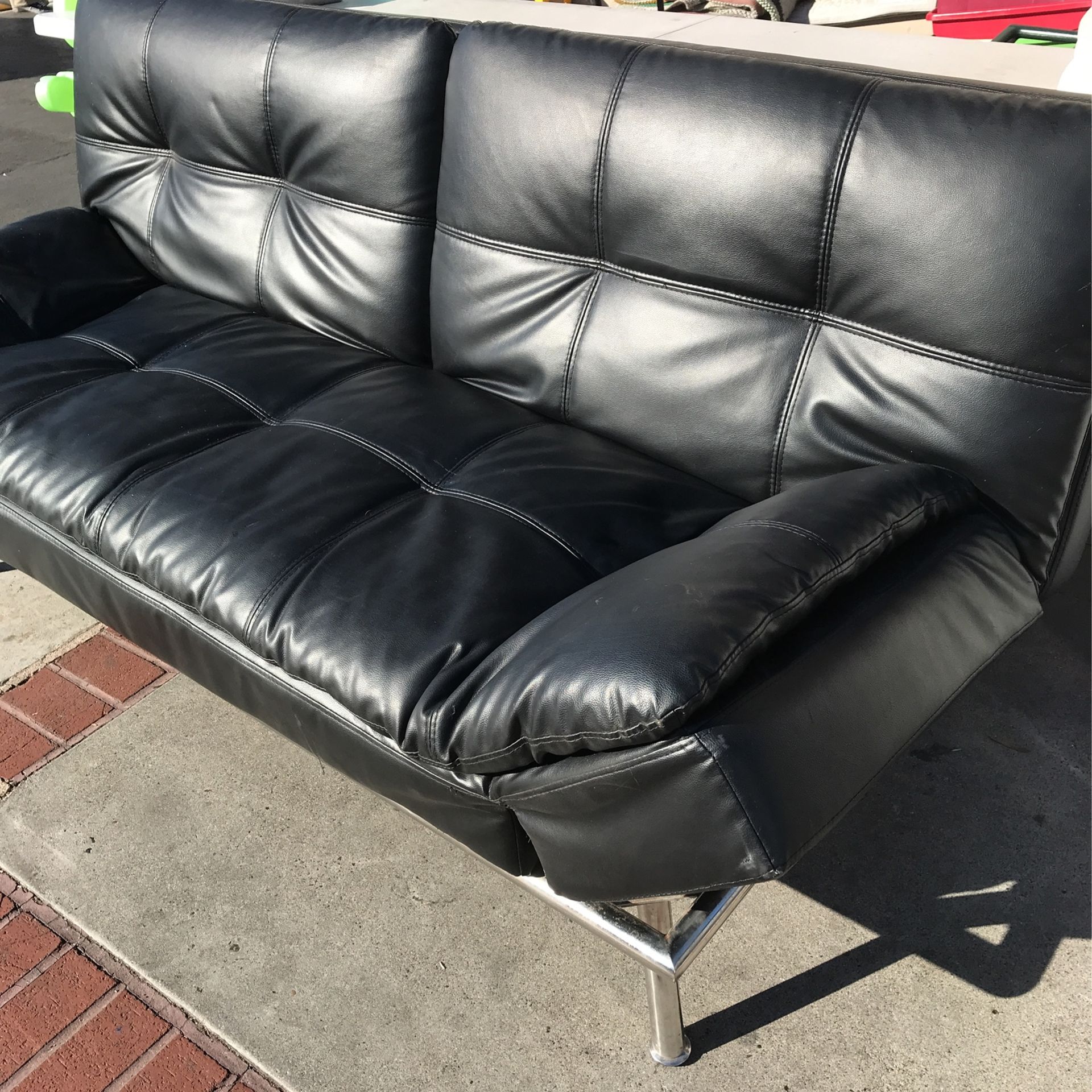 Abbyson Leather Couch 