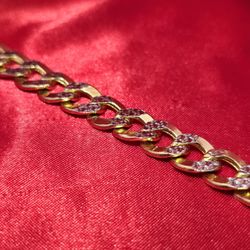 10k Yellow Gold Cuban Bracelet