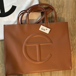 Telfar - Large Shopping Bag - Tan purse