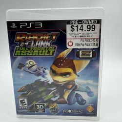 Ratchet & Clank: Full Frontal Assault (Sony PlayStation 3, PS3)  Complete Tested