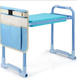 Jardineer Garden Kneeler Seat with Handles - Upgraded Stand Feet, 26cm Wide Garden Stool and Kneeler, Multifunctional Garden Kneeling Stool with Handl