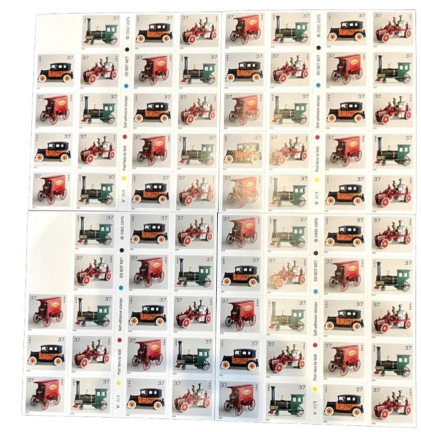 Antique Automotive USPS Stamps