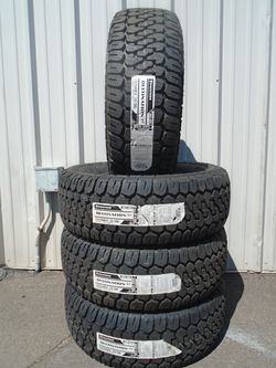 LT 275/65/18 New Firestone Destination X/T All Terrain 10 Ply Tires