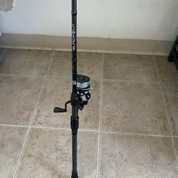 Blackout Fishing Rod & Reel With Line 40$