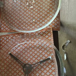 Microwave glass wide 13” inches and other one 12.5”