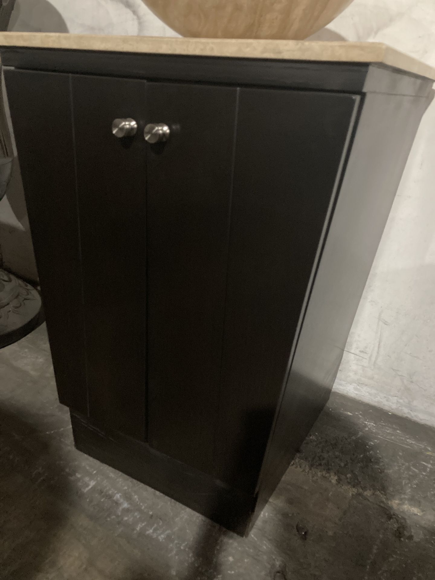 22” Vessel Sink Vanity Espresso Bathroom Cabinet B1750