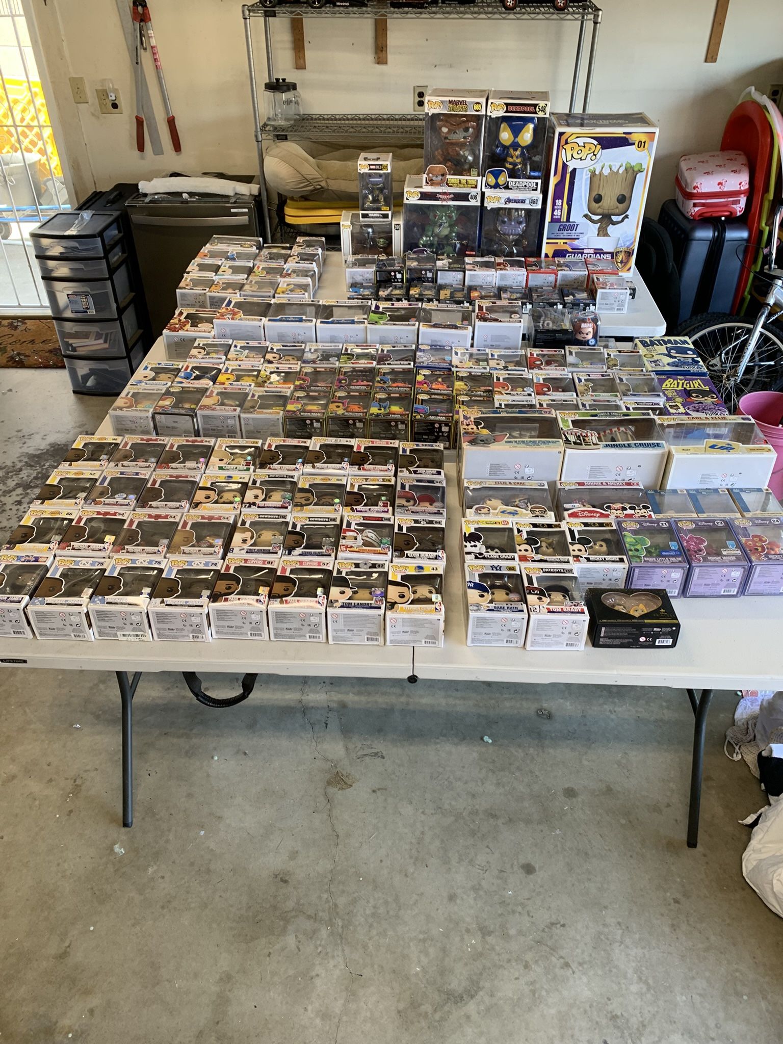 Funko Pop lot NBA NFL Marvel Disney DC Pokémon Etc.