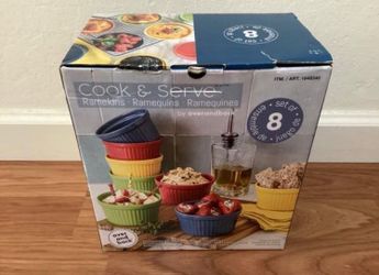 "Cook & Serve" 8-piece Ramekin Set