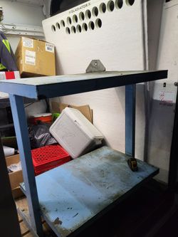 HEAVY DUTY WORK TABLE  -METAL