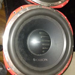 15s Inch ORION HCCA Competition Speakers $500