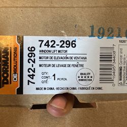 Window Lift Motor 