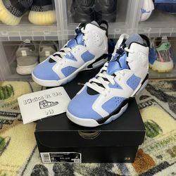 Jordan 6 UNC size 4y