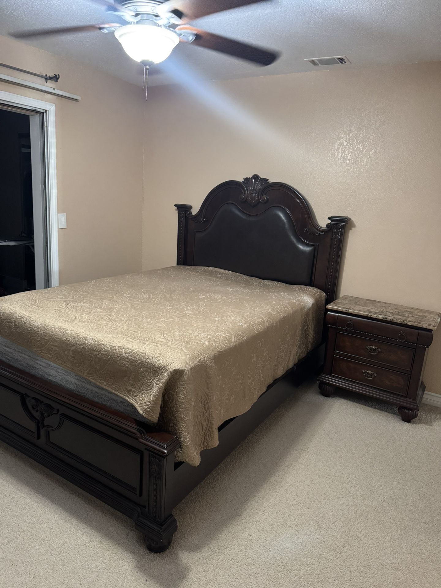 Bedroom Set. Bed With Mattress