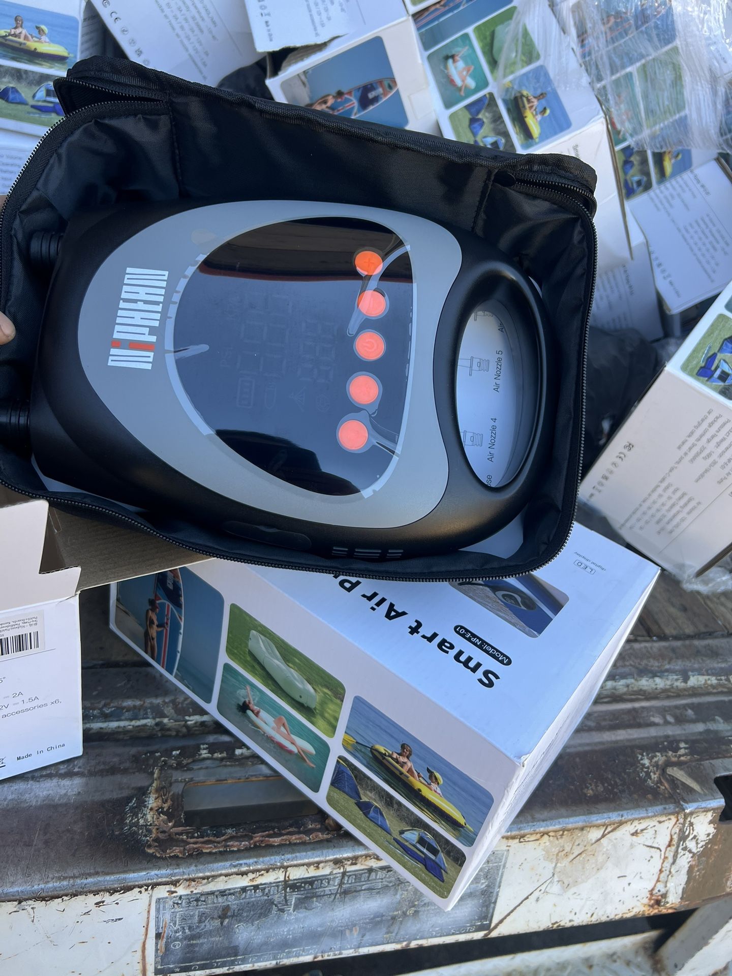New Rechargeable Paddle Board Air Pump