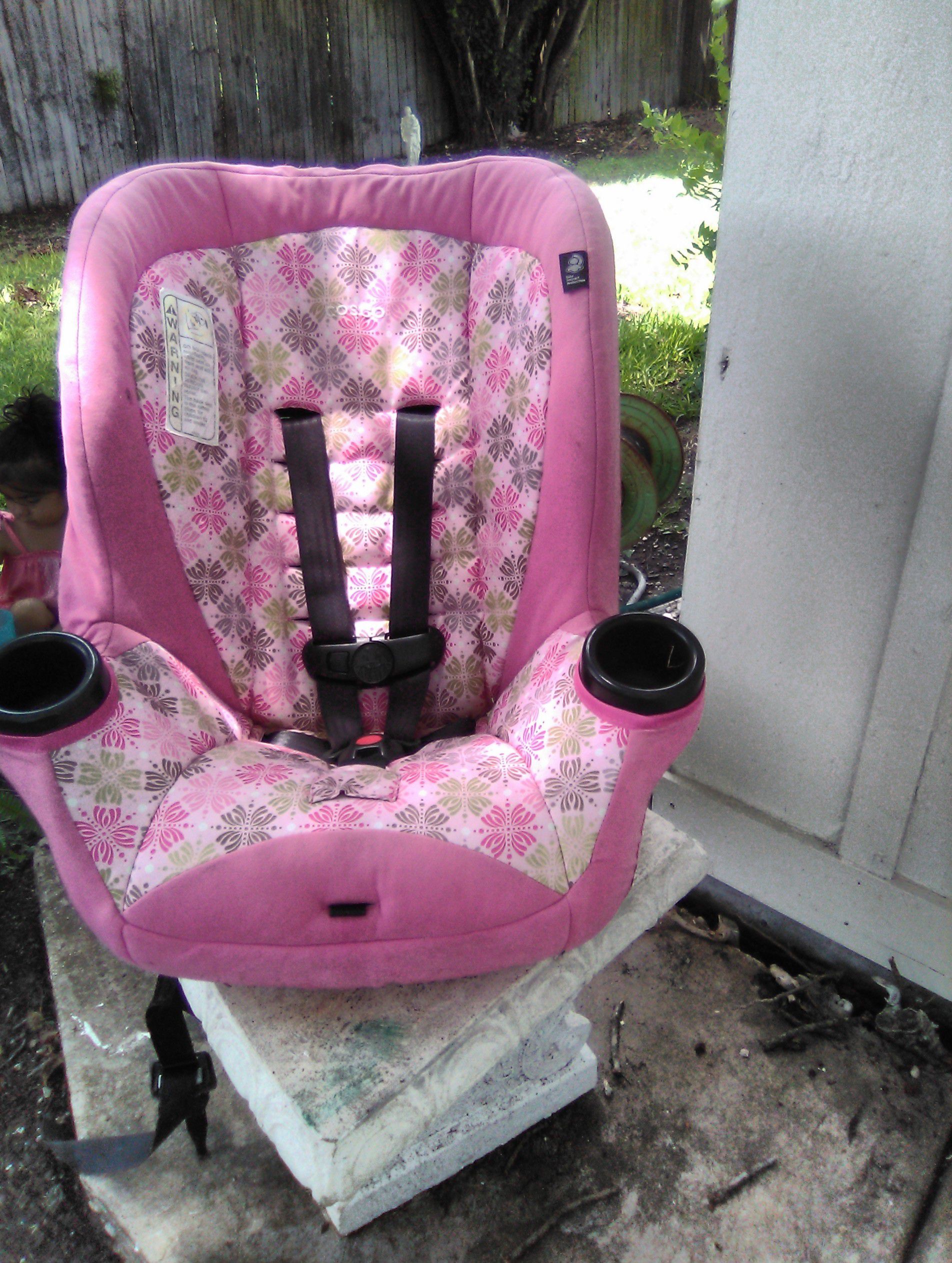 One Pink Floral GRACO car seat still