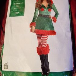 Sassy Elf Costume