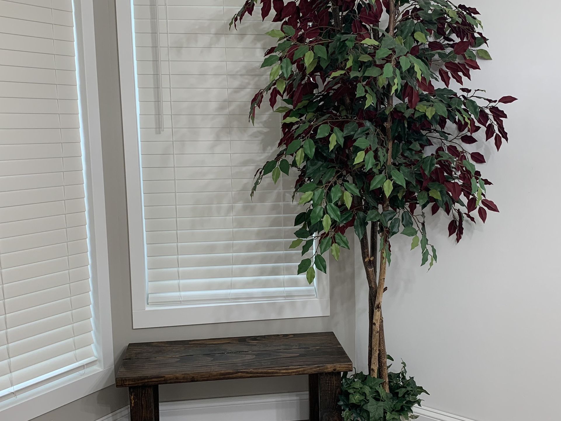 Bench Indoor & Outdoor Wood Rustic Handmade