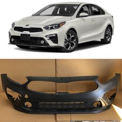 Front Bumper With Lower Grille For 2017 2018 Kia Forte