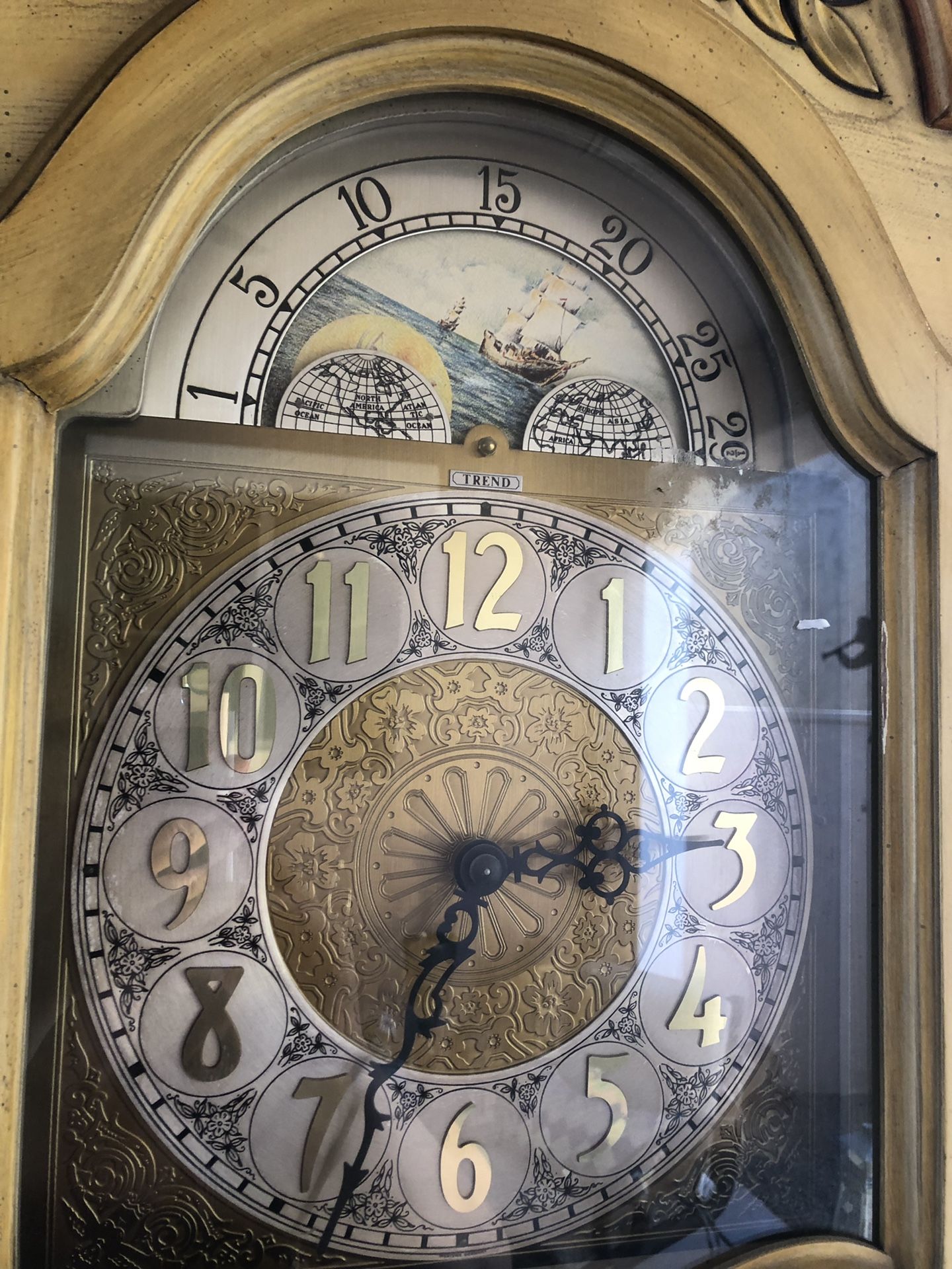 Beautiful URGOS Grandfather Clock! Movements alone worth over $900
