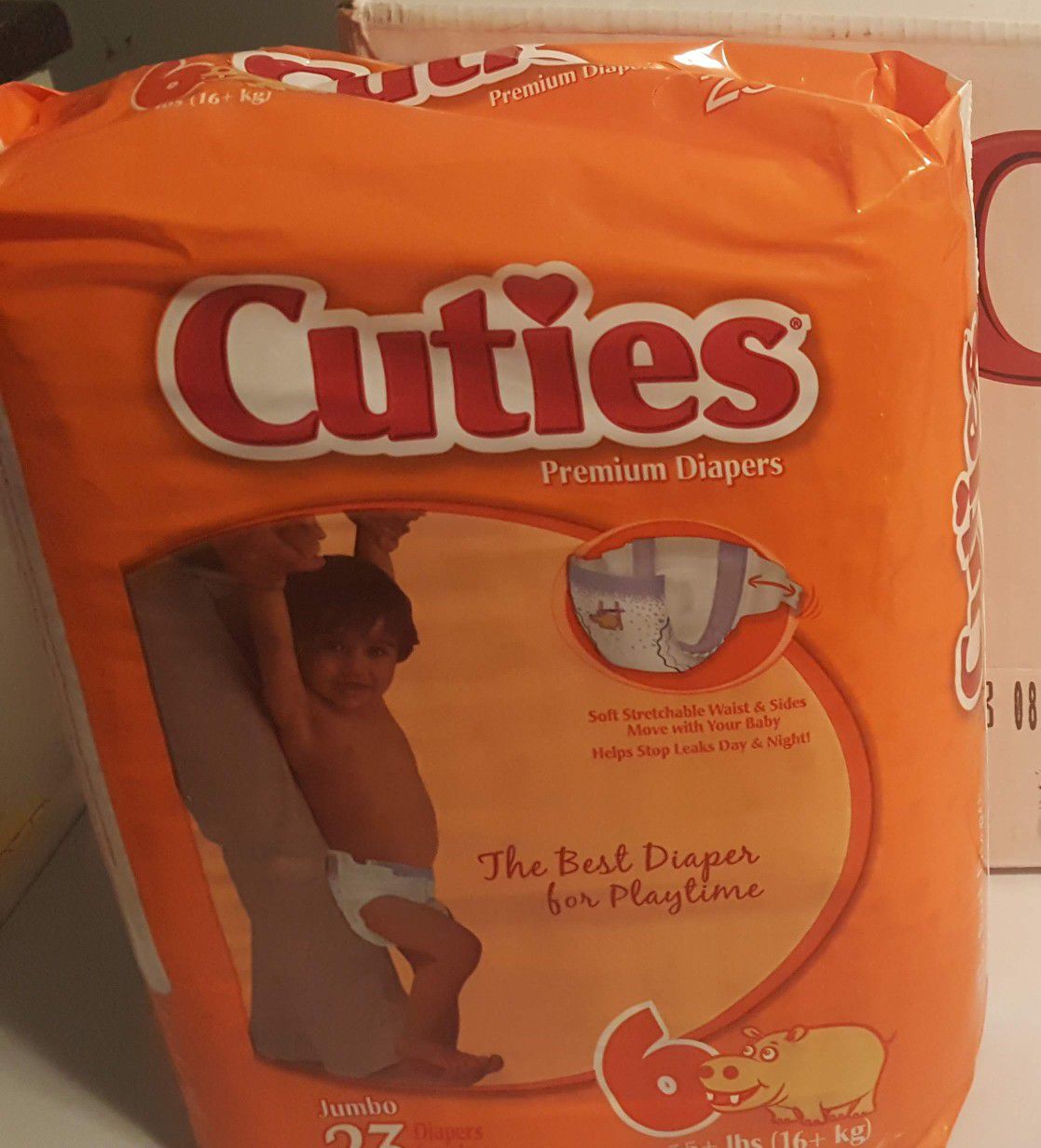 Cuties diapers size 6