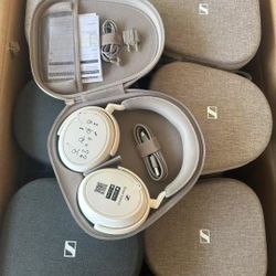 Sennheiser Momentum 4 Wireless - Renewed (White) | Adaptive Noise Cancelling, 60hr Battery, Like-New Condition