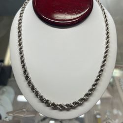 Sterling silver chain