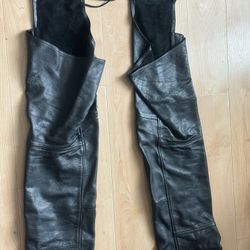 Harley Davidson Genuine Leather Motorcycles Chaps