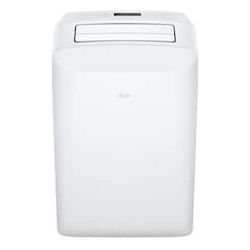 7,000 (DOE) BTU 115-Volt Portable Air Conditioner Cools 300 Sq. Ft. with Dehumidifier and LCD Remote in White
by

LG