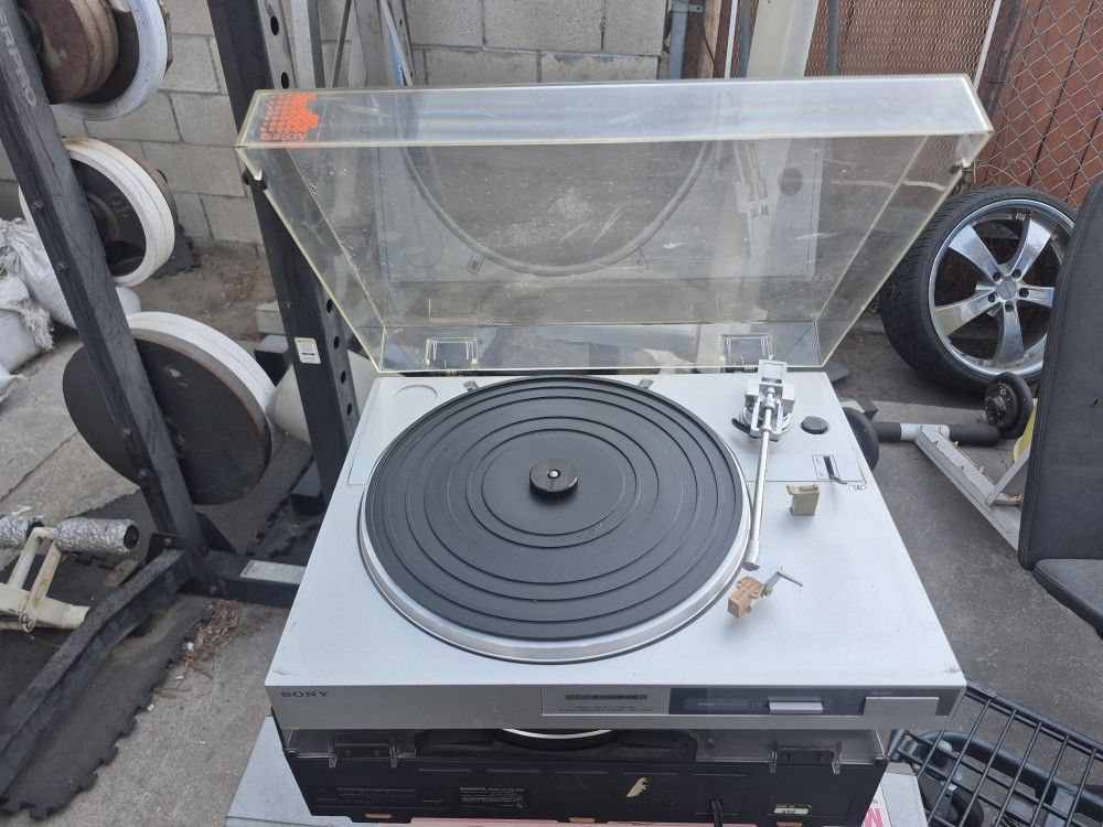 Vintage Sony Turn Table, Record Player 