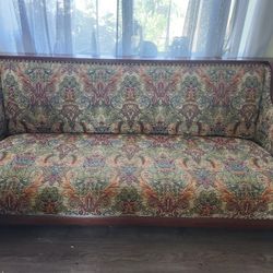 Antique Tapestry Sofa