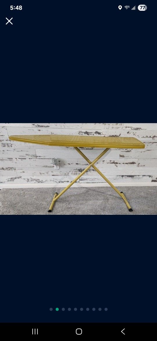 Vintage 70's Retro Ironing Board USA