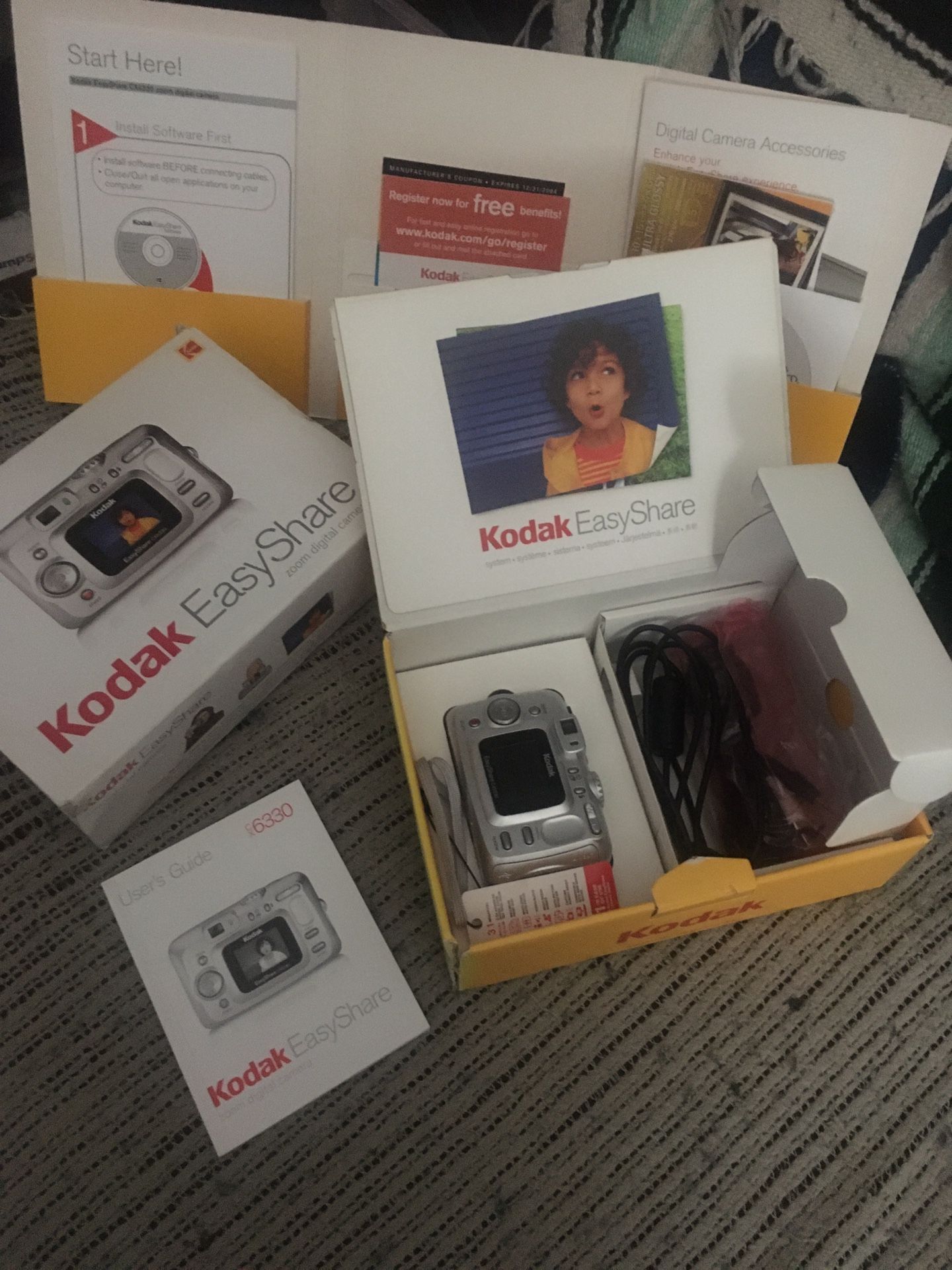 Lnew. Digital Zoom Camera In Box With Paperwork And Accessories Everything For $60 Firm