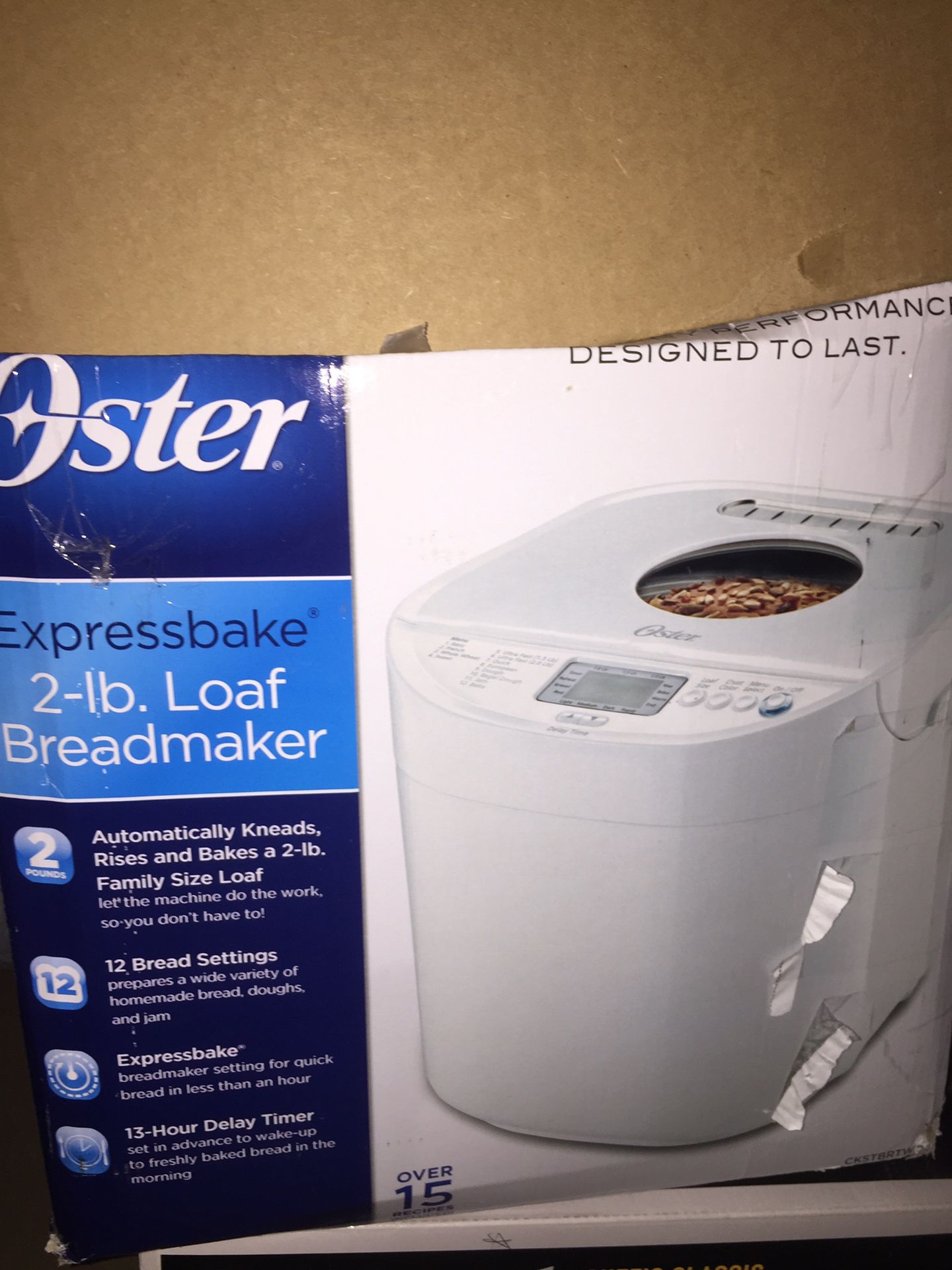 OSTER BREAD MAKER
