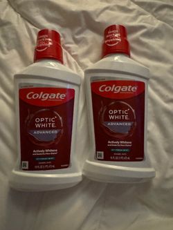 Colgate Optic White Advanced Mouthwash 2-Pack