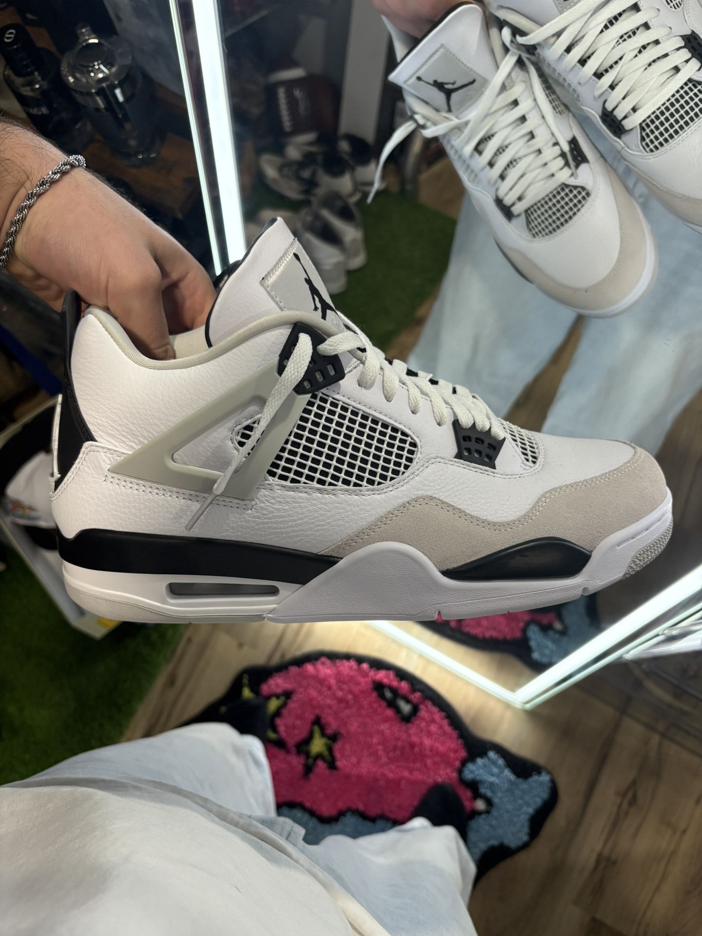 Jordan 4 Military Blacks *New*