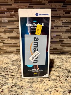 Bauerfeind GenuTrain S Hinged Knee Brace Size 4 Right Titan Gray