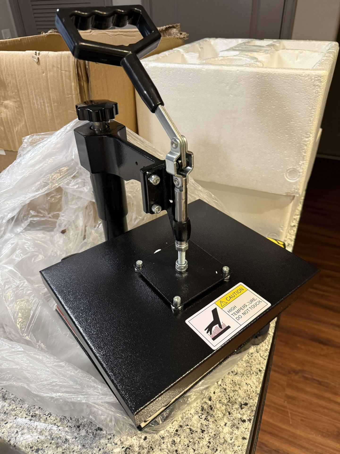 Heat press machine 