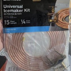 Universal Refrigerator Ice Maker Trim Kit (Copper)