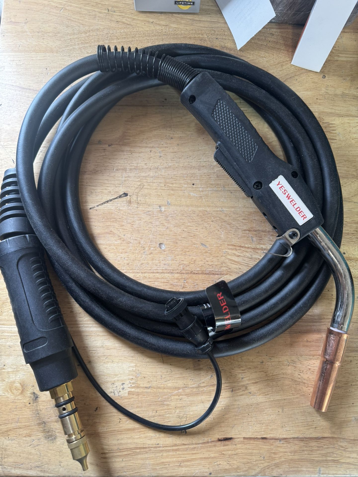 Yes welder MIG welding gun