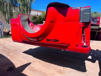 New take off 17-22 superduty bright red dually bed