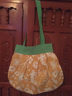 Summer Yellow & Green Bag Tote